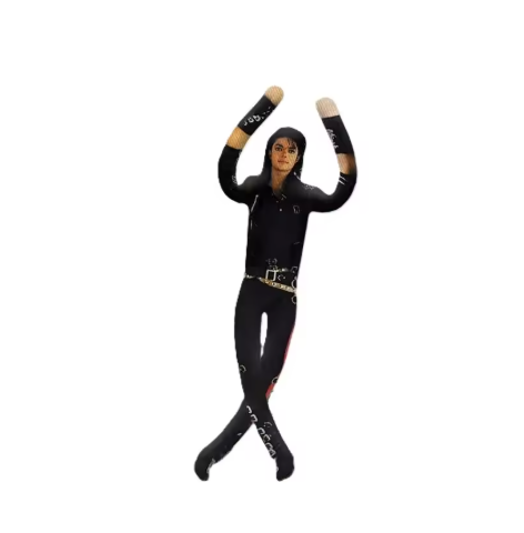 Evoker Cosplay Prop - Boneco de Pelúcia Articulado Michael Jackson