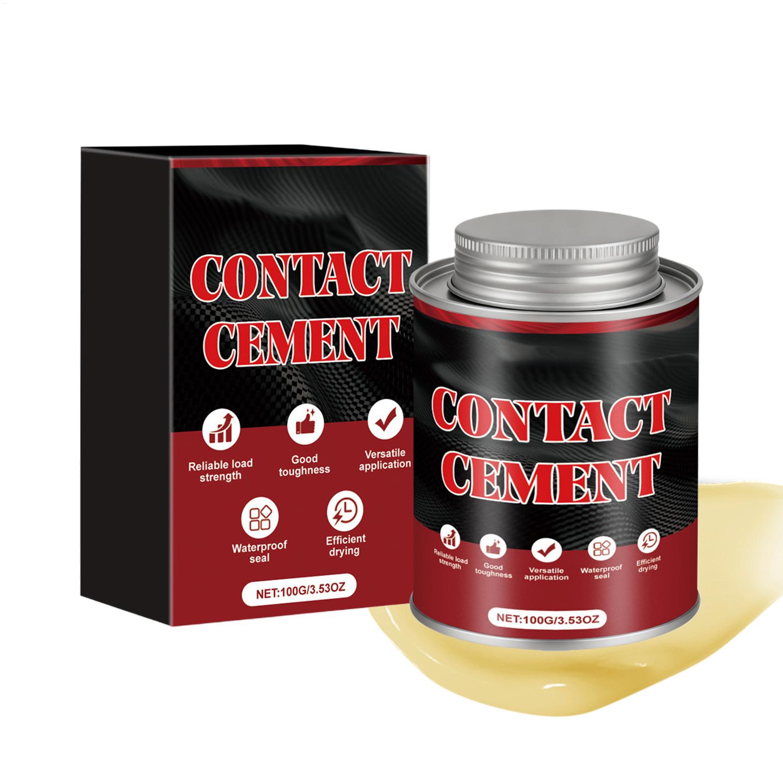 Contact Cement Glue - Cimento Adesivo Flexível de Borracha, Forte