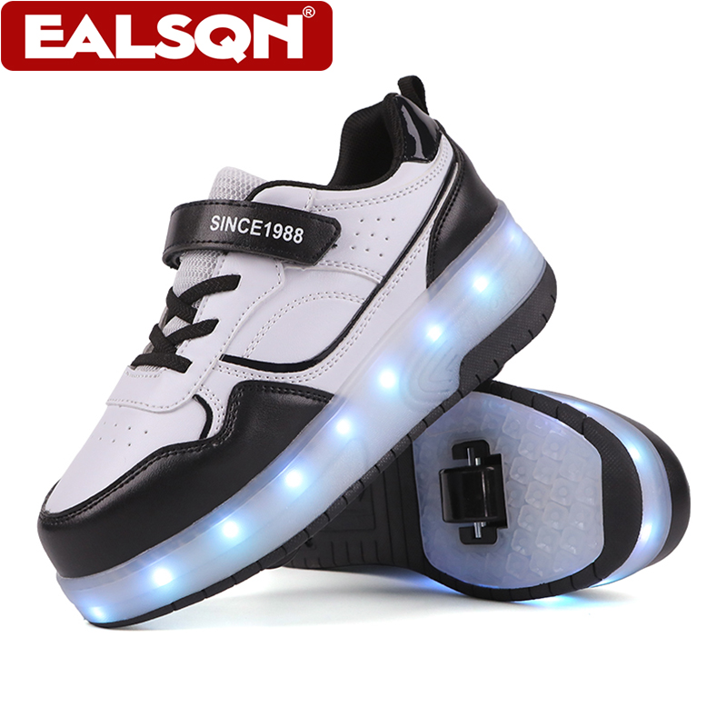 Velcro Hook Loop - Novos Patins de Rodas Duplas com