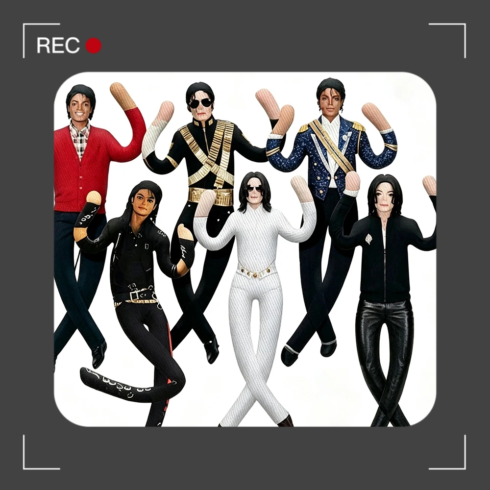 Evoker Cosplay Prop - Boneco de Pelúcia Articulado Michael Jackson: