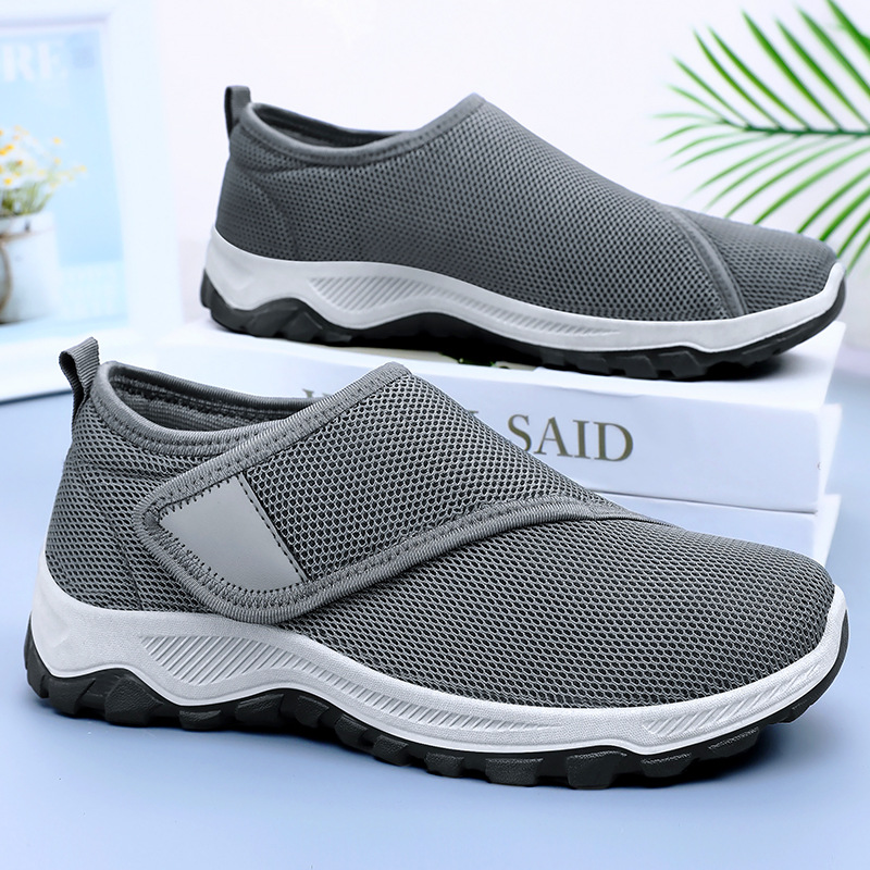 Novos Tênis Masculinos de Verã - Velcro Hook Loop avaliação e preço