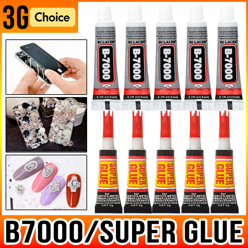 3ml b7000 vidro plástico unive - Contact Cement Glue avaliação e preço