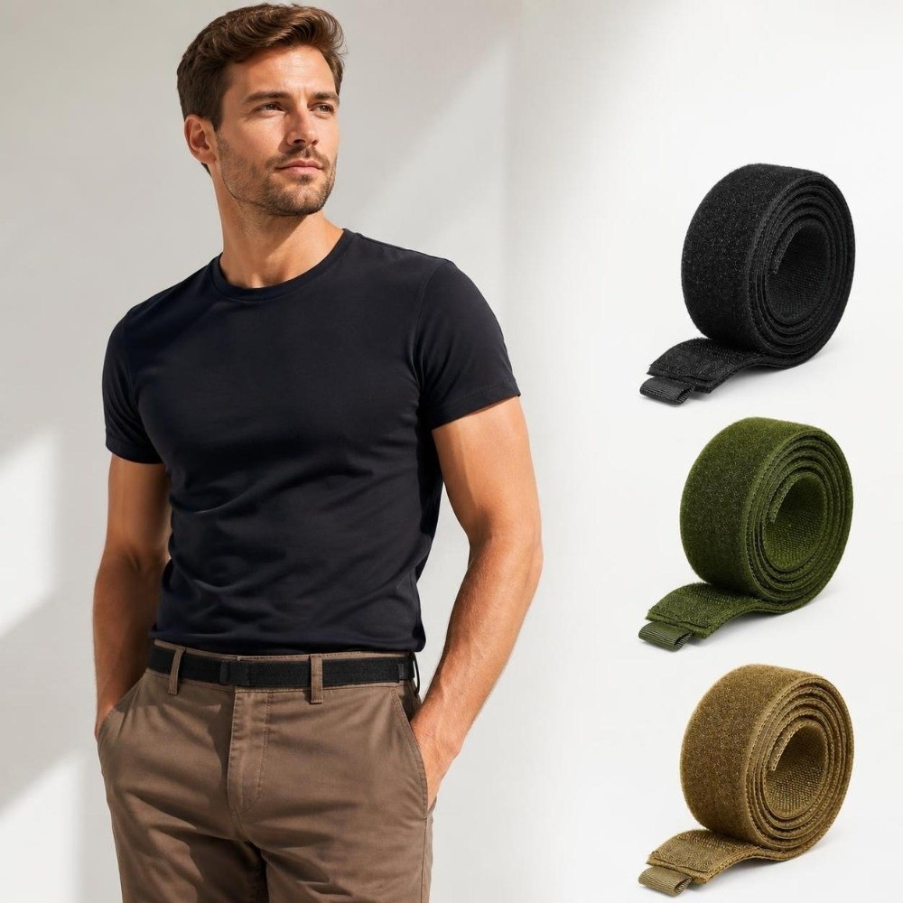 Cinto de Nylon Simples Leve Aj - Velcro Hook Loop avaliação e preço