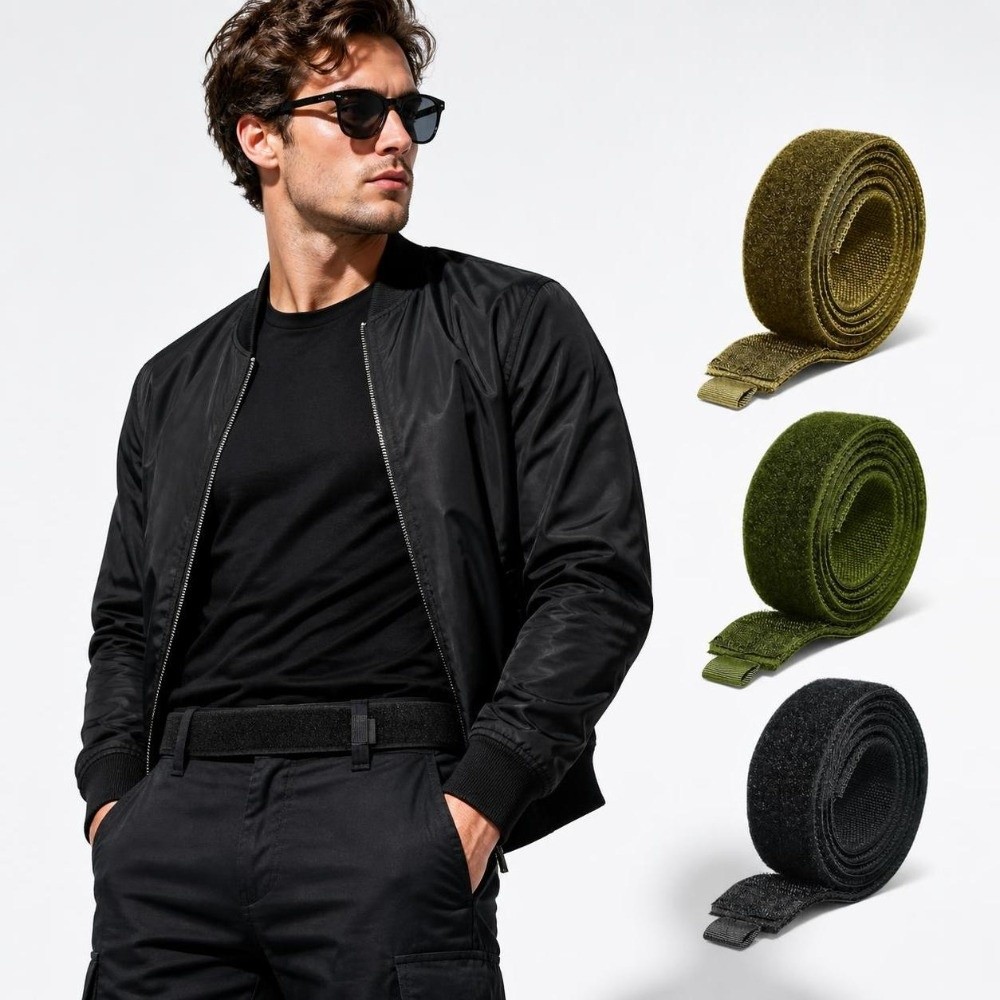 Cinto de Nylon Simples Leve Aj - Velcro Hook Loop avaliação e preço