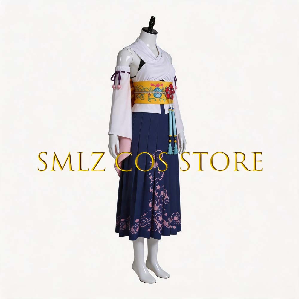 Fantasia Cosplay Yuna FF10 X S - Prop De Cosplay avaliação e preço