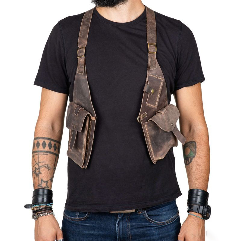 Retro medieval alça de ombro d - Evoker Cosplay Prop avaliação e preço