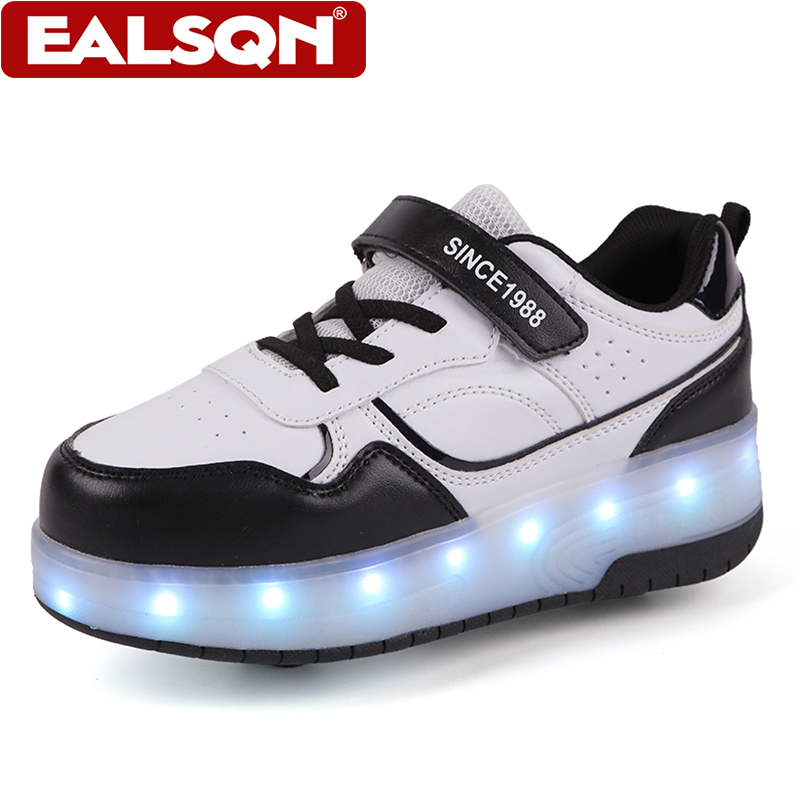 Novos Patins de Rodas Duplas c - Velcro Hook Loop avaliação e preço
